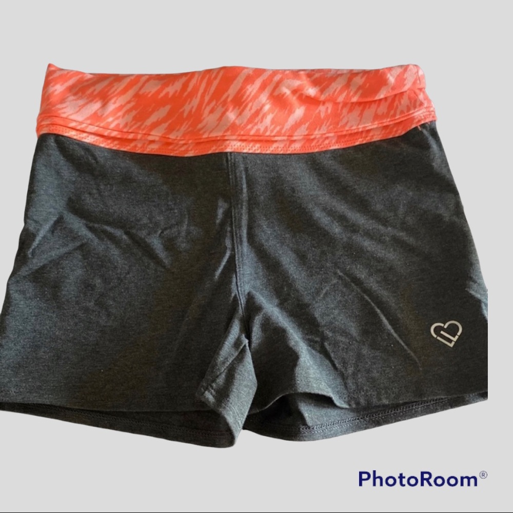 Aeropostale Fold-Over Yoga Shorts Sz S